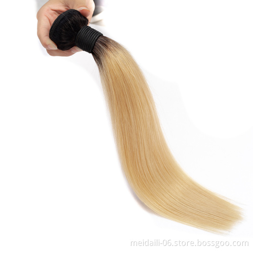 Xuchang hair raw hair bulk wholesale,blonde russian 613 virgin hair,virgin russian hair double drawn ombre hair extension